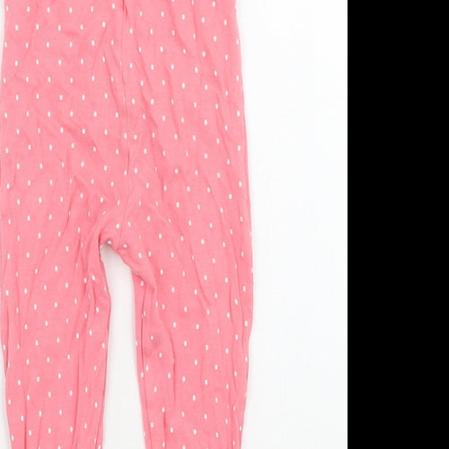 George Boys Pink Polka Dot  Sweatpants Trousers Size 2 Years