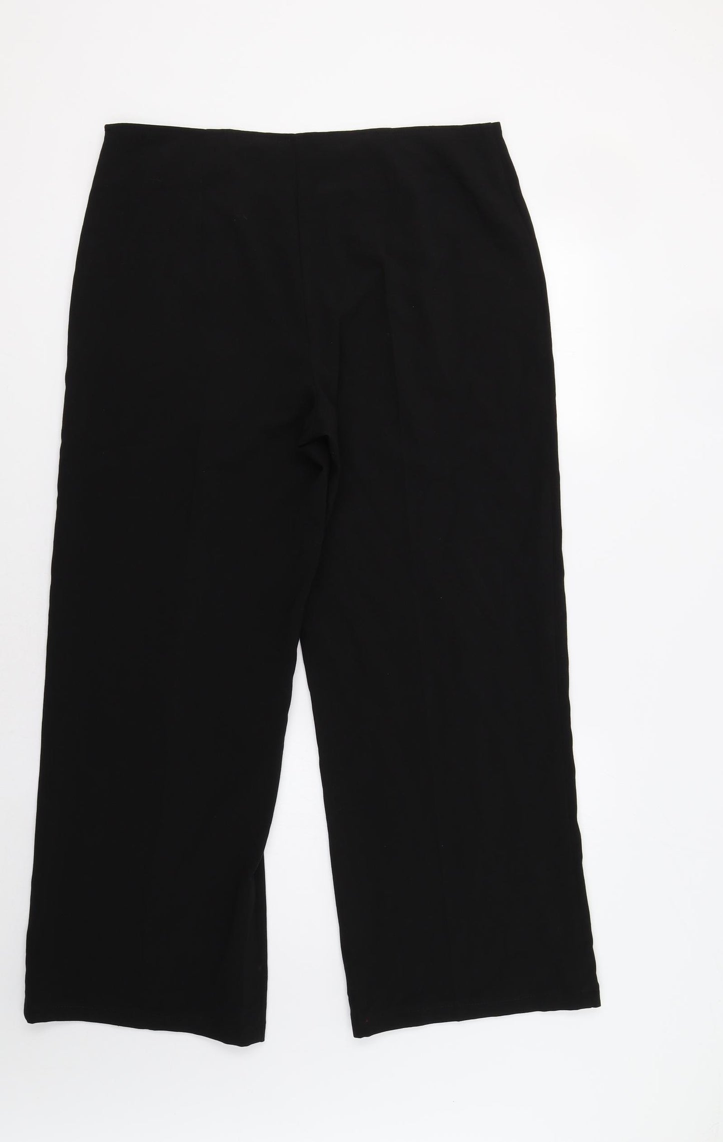 Per Se Womens Black   Dress Pants Trousers Size 14 L28 in