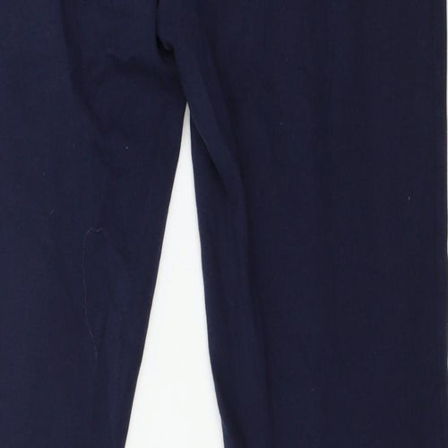 Atmosphere Womens Blue  Jersey Cropped Leggings Size 10 L25 in