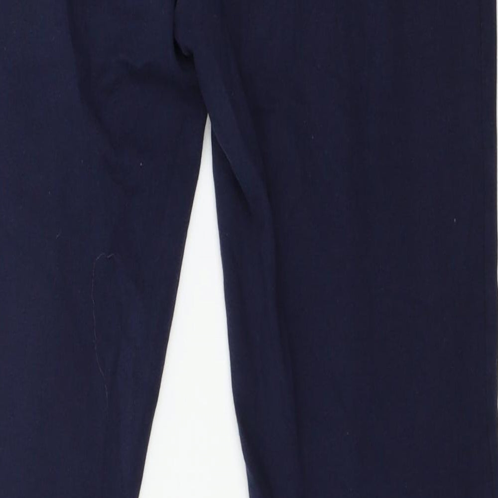 Atmosphere Womens Blue  Jersey Cropped Leggings Size 10 L25 in