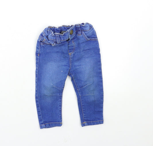 Primark Boys Blue  Denim Skinny Jeans Size 6-7 Years