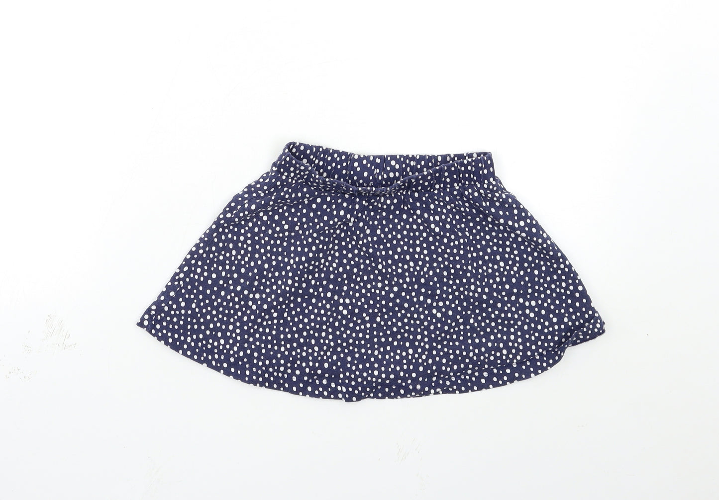 George Girls Blue Polka Dot  A-Line Skirt Size 2-3 Years