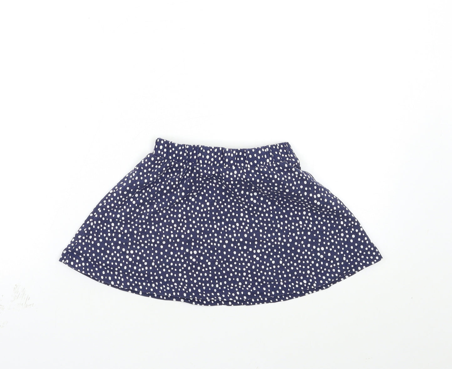 George Girls Blue Polka Dot  A-Line Skirt Size 2-3 Years