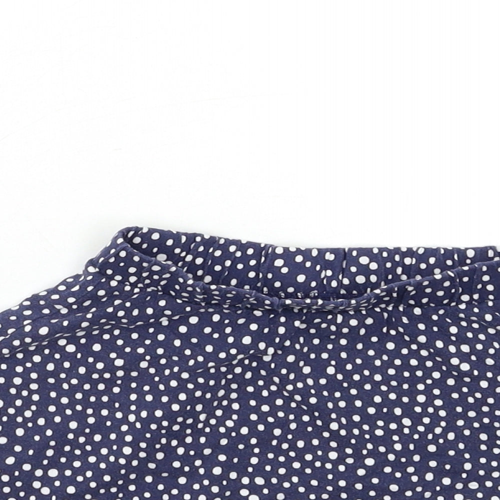 George Girls Blue Polka Dot  A-Line Skirt Size 2-3 Years