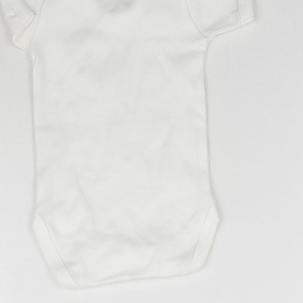 Milly Molly Morley Baby White   Babygrow One-Piece Size Newborn  - Little brother