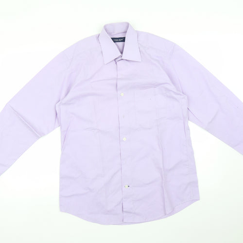 UOMO BOSS Mens Purple    Dress Shirt Size M