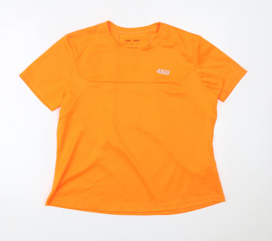 ASOS Womens Orange   Basic T-Shirt Size 14