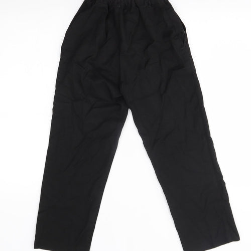 back to school Boys Black   Chino Trousers Size 10-11 Years