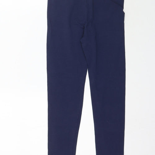 George Girls Blue Solid   Pyjama Pants Size 10-11 Years