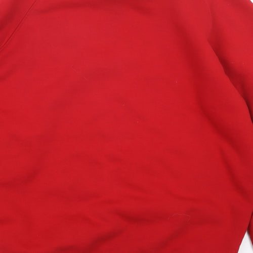 woodbank Boys Red   Pullover Jumper Size 11-12 Years