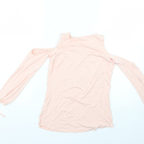 Pink Boutique Womens Pink   Basic Blouse Size 10