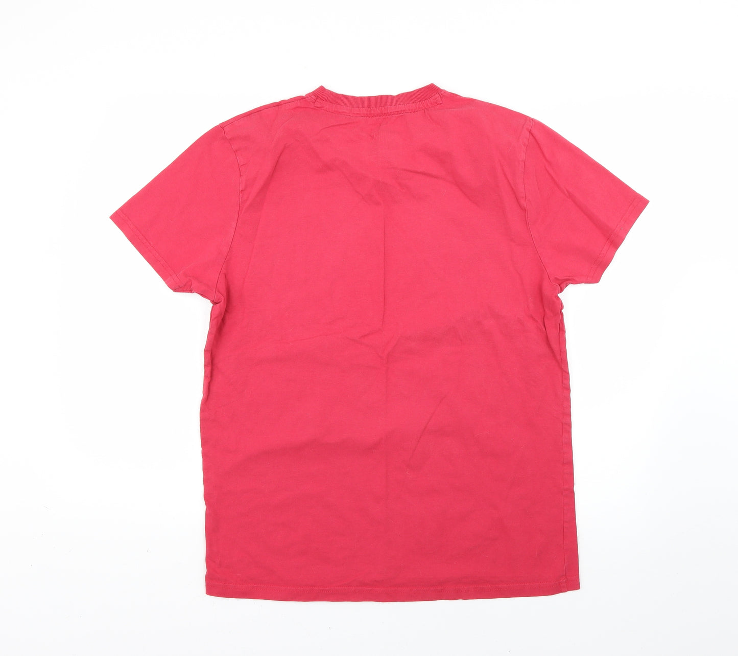 Charles Wilson Womens Red   Basic T-Shirt Size L