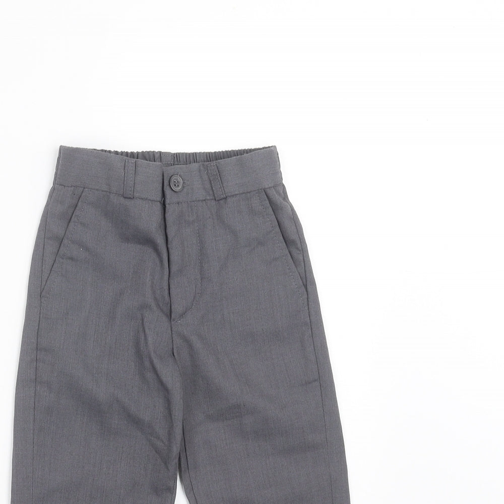 Romario Boys Grey   Dress Pants Trousers Size 2 Years