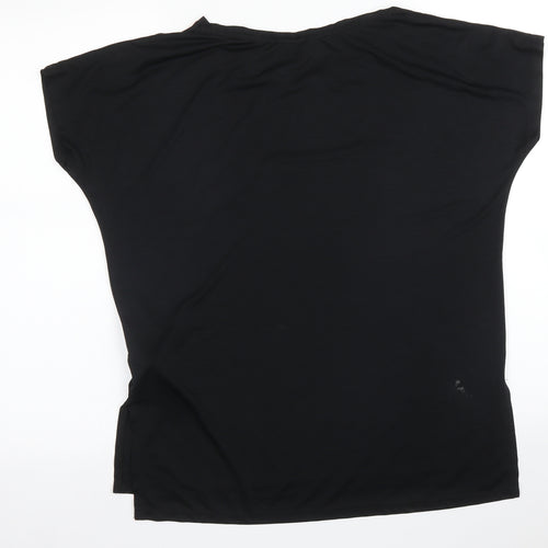 F&F Womens Black   Basic T-Shirt Size M