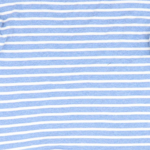 NEXT Boys Blue Striped   Pyjama Top Size 6-7 Years