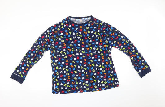 Matalan Mens Multicoloured Geometric   Pyjama Top Size L
