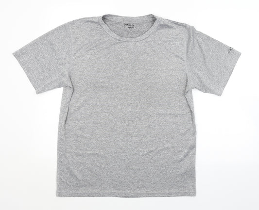 Preworn Mens Grey   Basic T-Shirt Size L