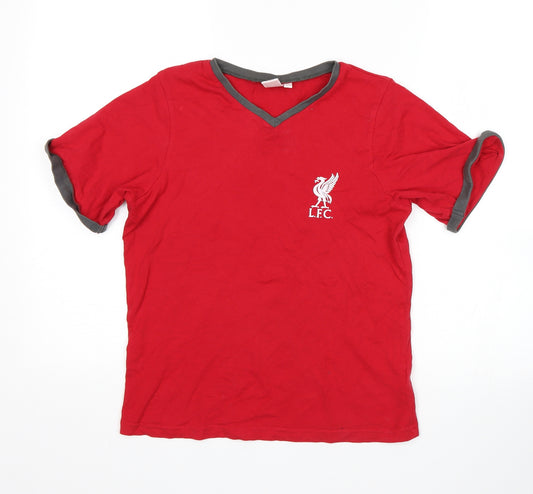 L.F.C Boys Black    Pyjama Top Size 11-12 Years  - Liverpool FC