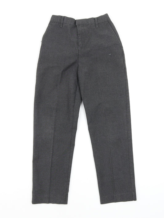 TU Boys Grey   Cargo Trousers Size 9 Years - school trousers