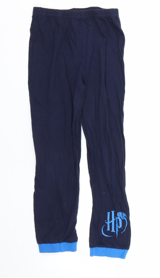 Harry Potter Boys Blue    Pyjama Pants Size 8-9 Years  - Harry Potter