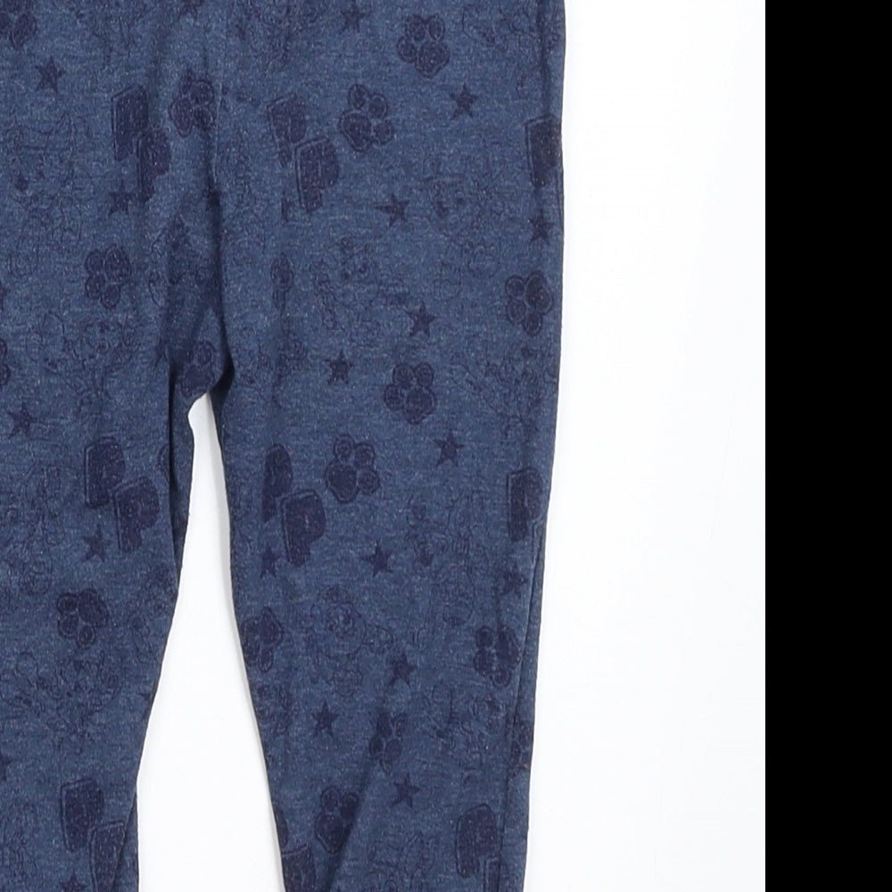 Primark Boys Blue Solid   Pyjama Pants Size 2-3 Years  - Paw Patrol