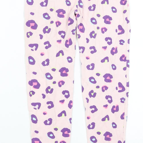 George Girls Pink Animal Print  Capri Pyjama Pants Size 9-10 Years