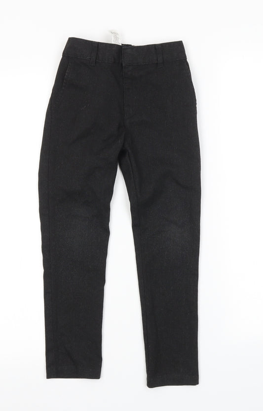 F&F Boys Grey   Chino Trousers Size 6 Years - School Trousers