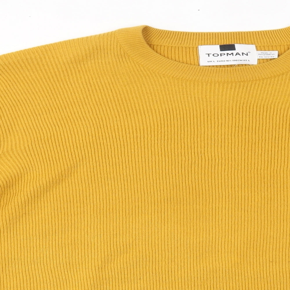 Topman 2024 yellow jumper