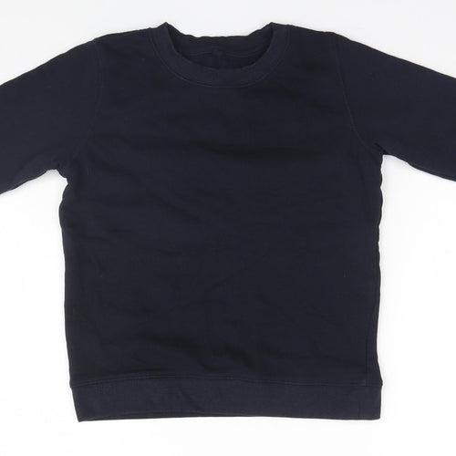 Lily and Dan Boys Blue   Pullover Jumper Size 8-9 Years