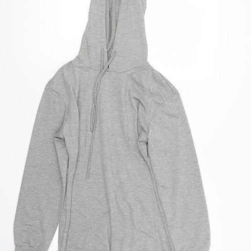 Zaful Womens Grey   Pullover Hoodie Size 8