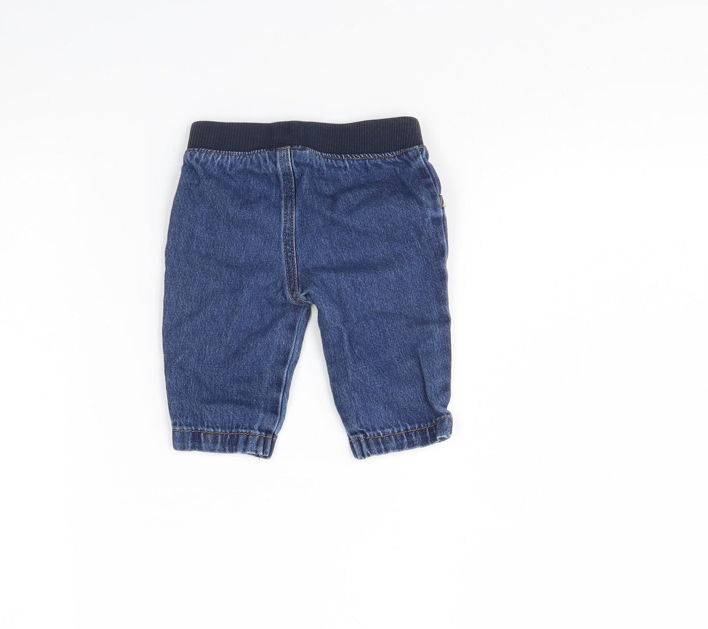 Garanimals Baby Blue  Denim Capri Jeans Size 0-3 Months