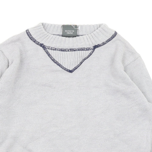 CDRL Boys Grey   Pullover Jumper Size 5 Years