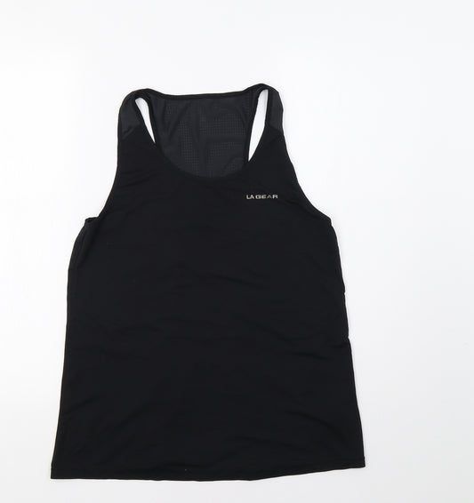 LA Gear Womens Black   Basic T-Shirt Size M