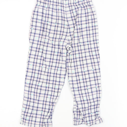 George Girls Multicoloured Check   Pyjama Pants Size 4-5 Years
