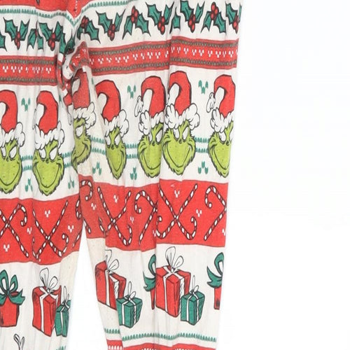 Primark Womens Multicoloured Fair Isle  Jegging Leggings Size 10 L27 in - Seasonal Christmas Festive Holiday
