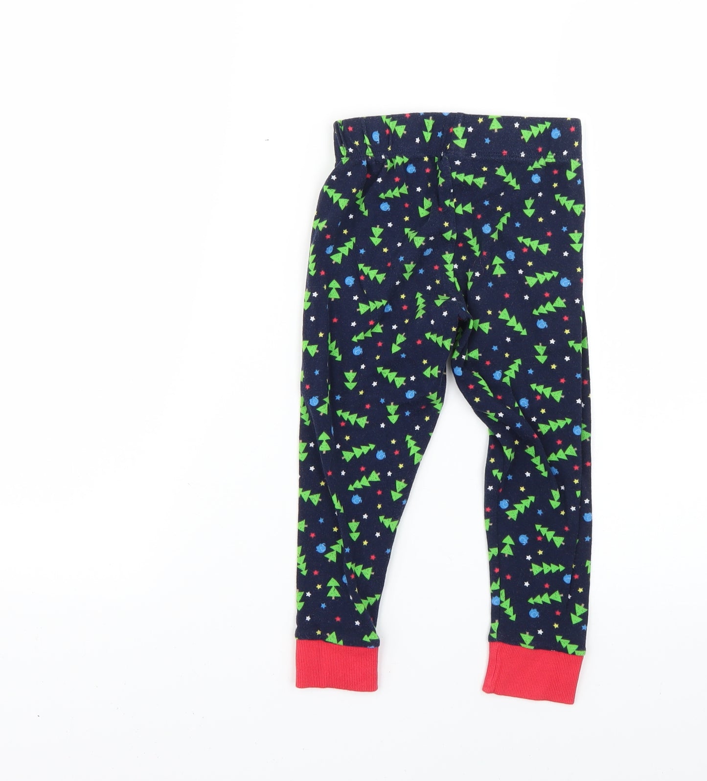 Matalan Boys Multicoloured Geometric   Pyjama Pants Size 4-5 Years  - Christmas