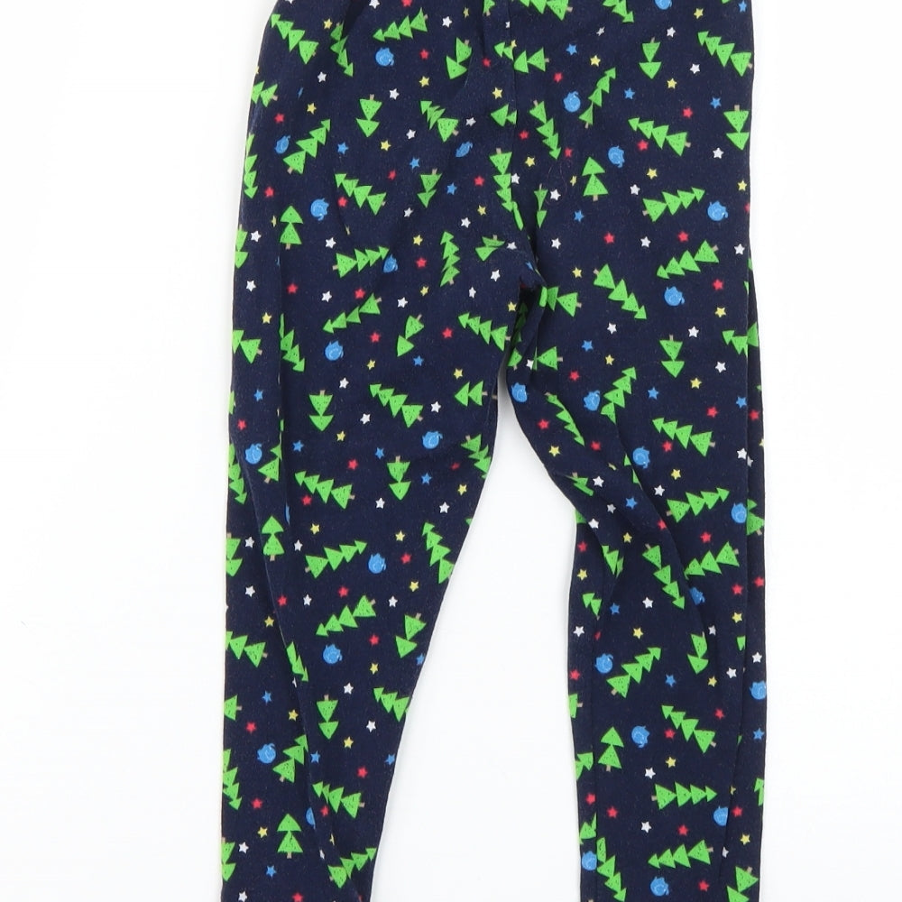 Matalan Boys Multicoloured Geometric   Pyjama Pants Size 4-5 Years  - Christmas