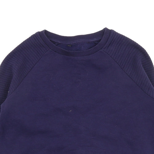 Asda George Boys Blue   Pullover Jumper Size 7-8 Years
