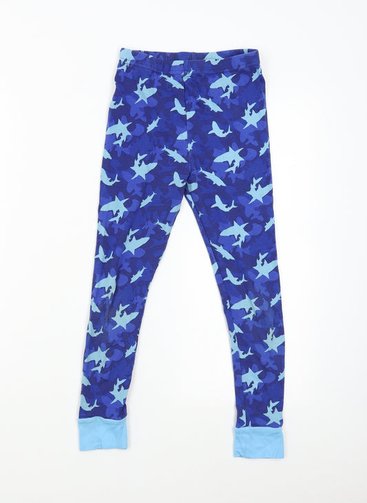 Kirkland Boys Blue Solid   Pyjama Pants Size 10 Years  - Sharks