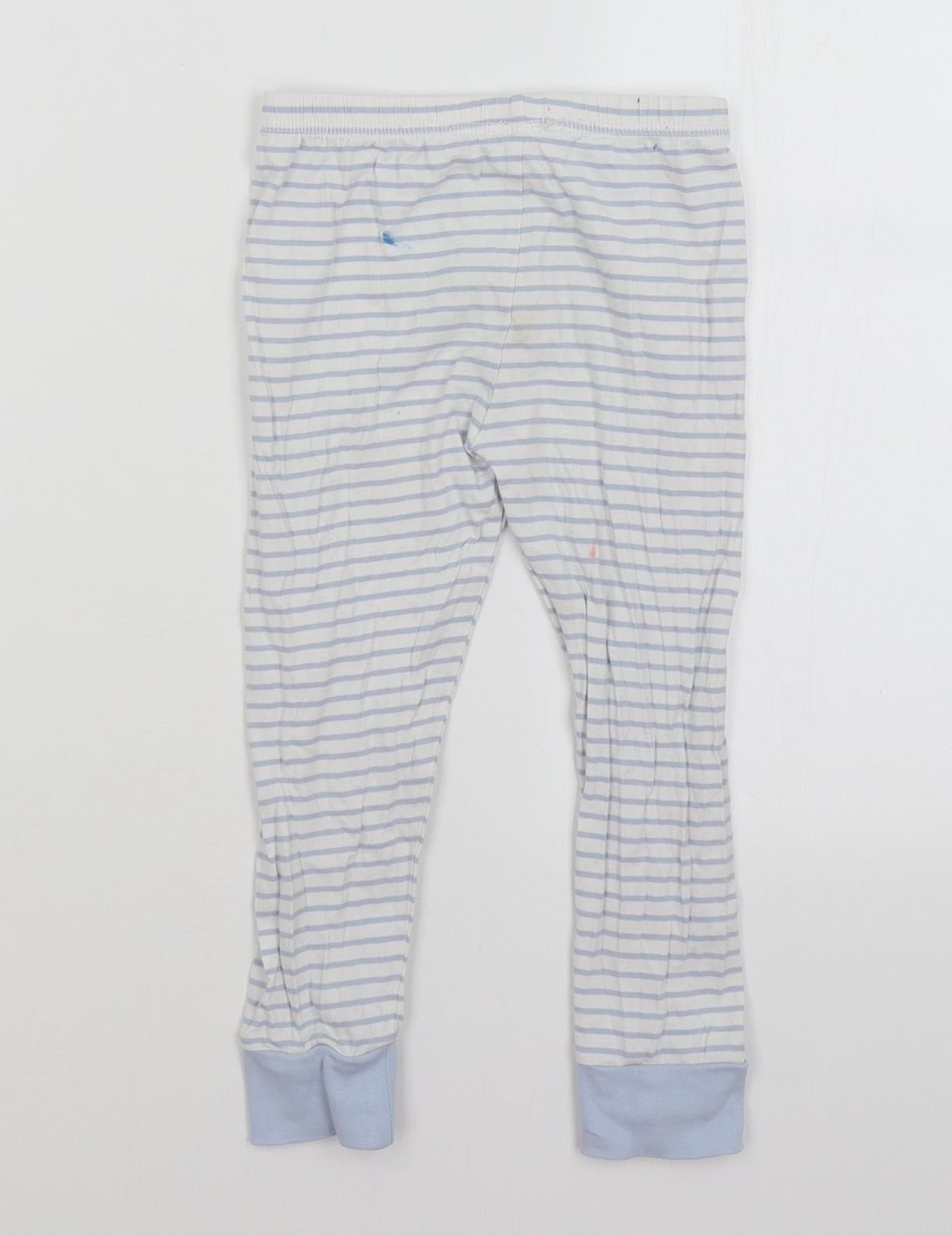 George Boys White Striped  Capri Trousers Size 3-4 Years