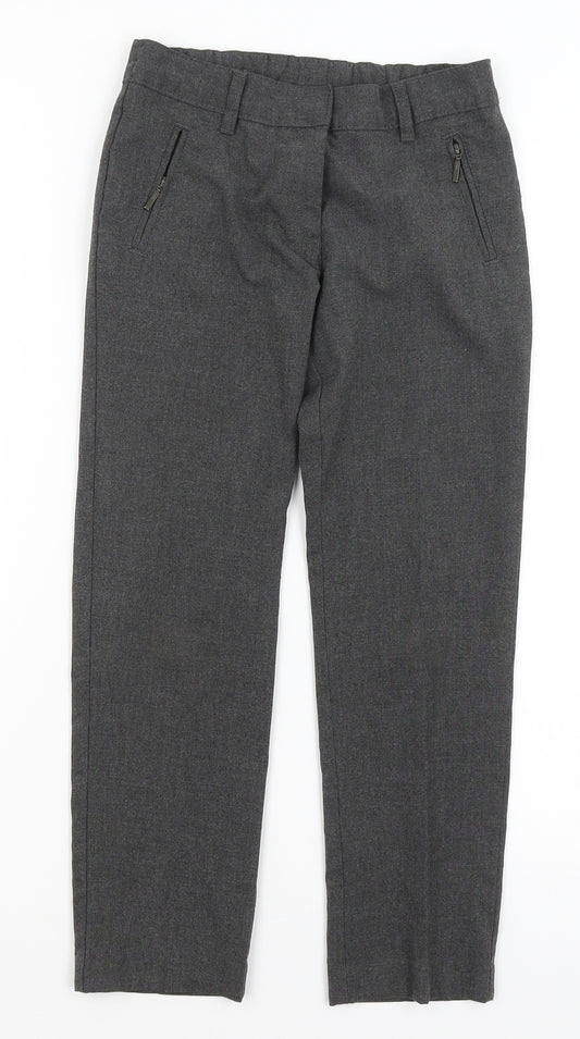 M&S Boys Grey   Dress Pants Trousers Size 7-8 Years