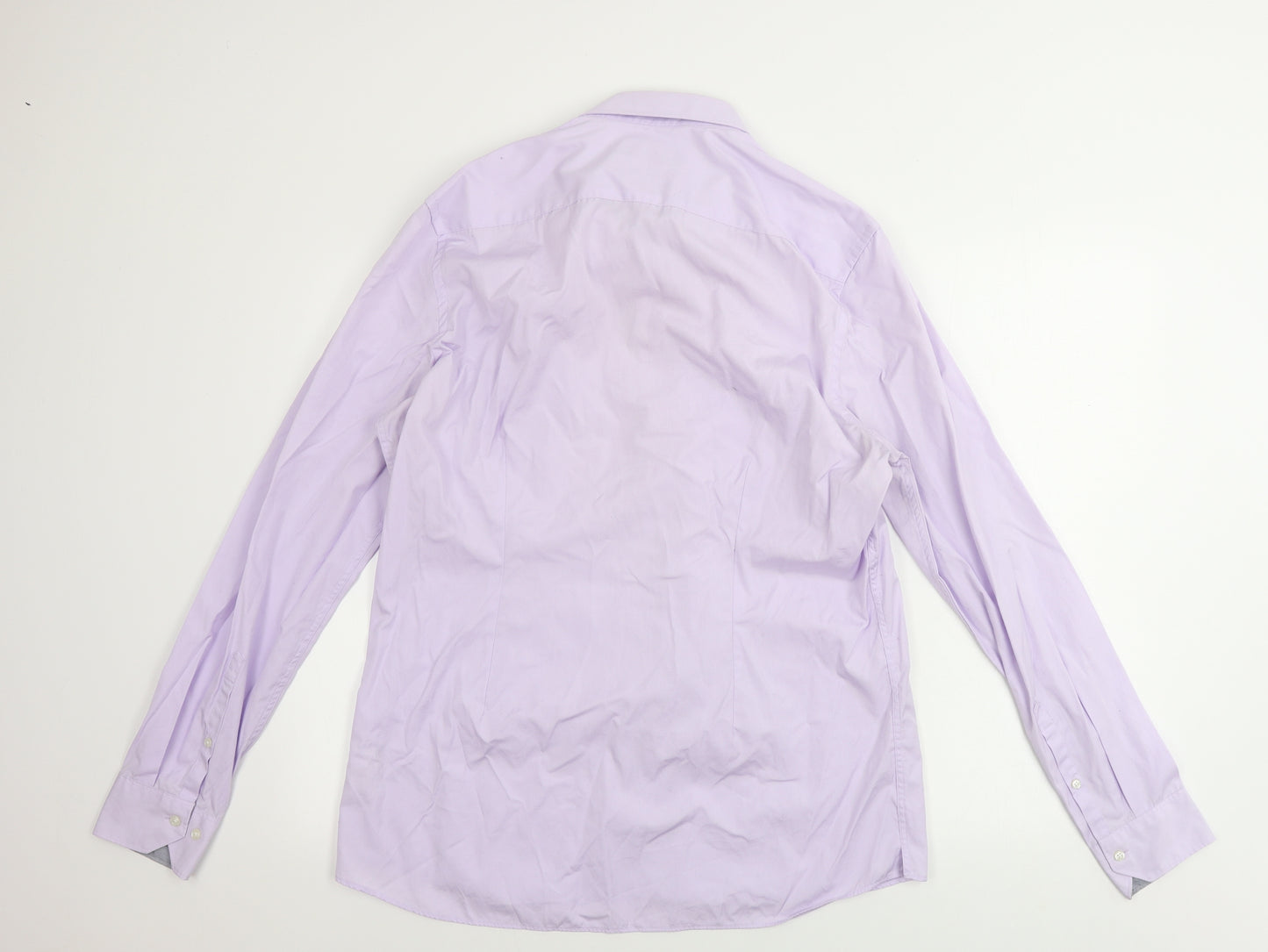 NEXT  Mens Purple    Dress Shirt Size 16.5