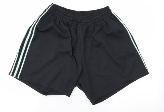 Kelly Mens Black   Sweat Shorts Size L