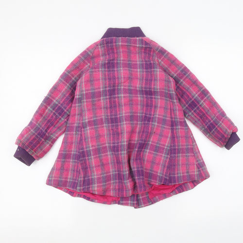 M&Co Girls Pink   Jacket  Size 4-5 Years