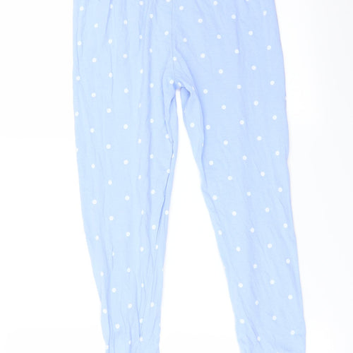George Girls Purple Polka Dot   Pyjama Pants Size 11-12 Years