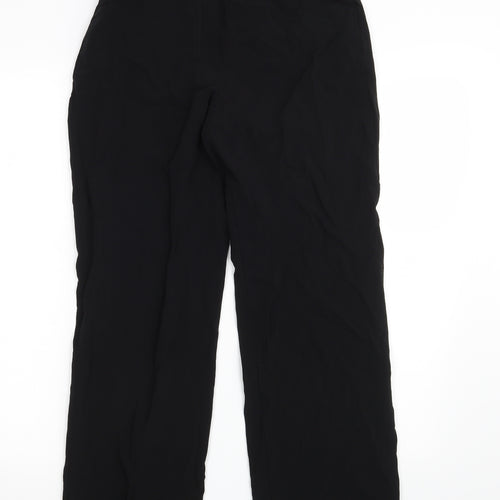 APANAGE Womens Black   Trousers  Size 10 L31 in