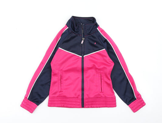 Donnay Girls Pink Colourblock  Jacket  Size 3-4 Years