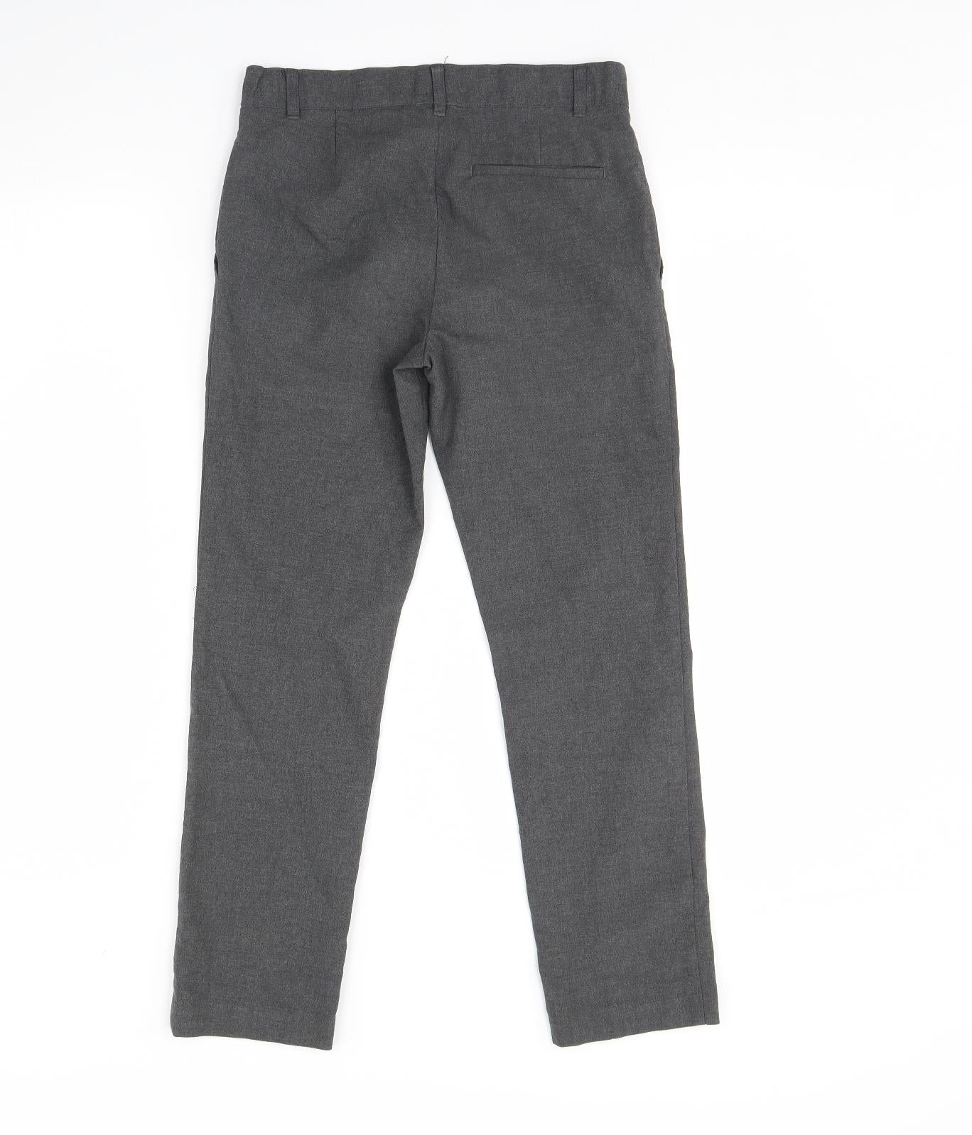 M&s Boys Grey   Dress Pants Trousers Size 11 Years
