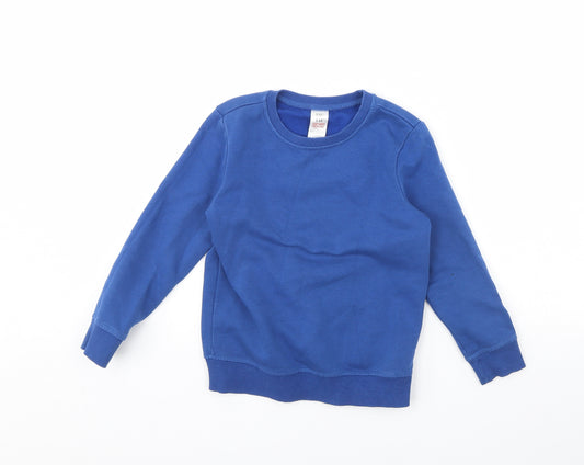 F&F Boys Blue   Pullover Jumper Size 5 Years