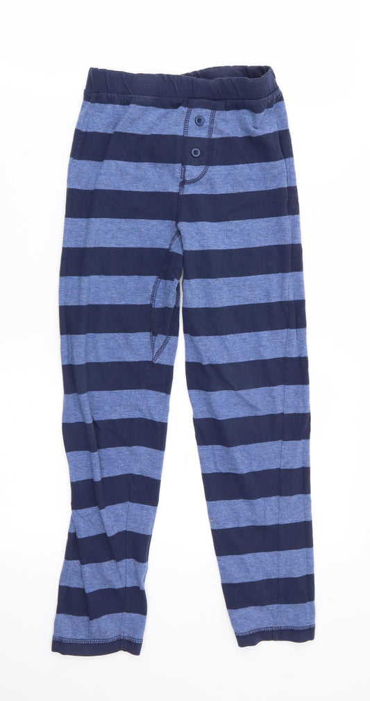 Rebel by Primark Boys Blue Striped   Pyjama Pants Size 8-9 Years